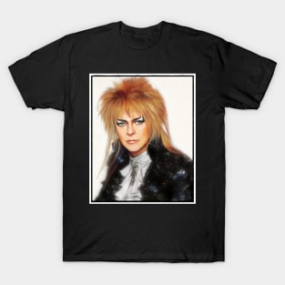 Labyrinth Watercolor King Portrait T-Shirt